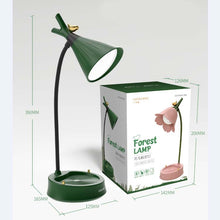 Load image into Gallery viewer, GIVELONG Forest Bird LED Touch Usb Table Lamp With Mobile Phone Holder Bedroom Bedside Night Light, GL361-1 Red, GL361-2 Yellow, GL361-3 Blue, GL361-4 Green, GL362-1 Pink, GL362-2 Yellow, GL362-3 Blue, GL362-4 Green, GL363-1 Red, GL363-2 Yellow        ...