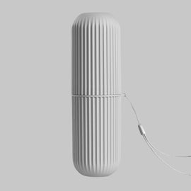 1pc Simple Travel Washing Cup Portable Toothbrush Storage Box Multifunctional Brushing Cup