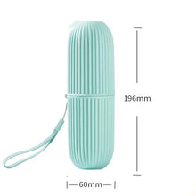 Load image into Gallery viewer, 1pc Simple Travel Washing Cup Portable Toothbrush Storage Box Multifunctional Brushing Cup