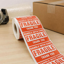 Load image into Gallery viewer, Caution Warning Packaging Transportation Sticker Label, A-87