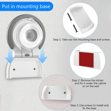 Load image into Gallery viewer, Two-in-one Multifunctional Wall-mounted Desktop Phone Computer Bracket, Black Nano Stickers, White Nano Stickers, Black Chuck, White Chuck