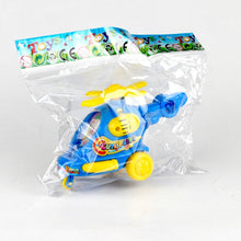 Load image into Gallery viewer, 3 PCS Children Handle Plane Q Version Aviation Helicopter Model