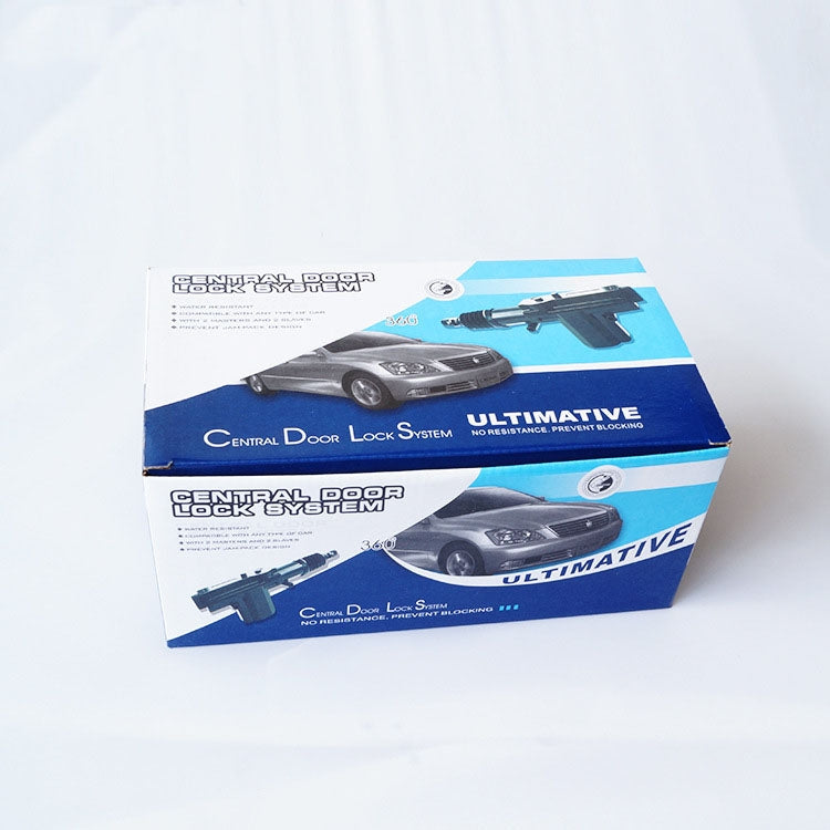 7pcs /Set Car Remote Control Central Lock Keyless Entry System With Motor, External Speaker, Double Flashing Prompt, TSK-409B-T240