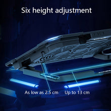 Load image into Gallery viewer, Suohuang Notebook Cooler Gaming Notebook Cooling Base Notebook Exhaust Fan Bracket