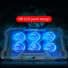 Load image into Gallery viewer, Suohuang Notebook Cooler Gaming Notebook Cooling Base Notebook Exhaust Fan Bracket