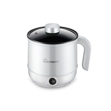 Load image into Gallery viewer, Multi-Function Electric-Cooker Mini Dormitory Student Cooking Rice Stir Frying Non-Stick Pot, 110V US Plug, White Manual Single Pot, White Manual Style with Steaming Grid, White Smart Single Pot, White Smart With Steaming Grid, Green Manual Single Pot ...