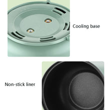 Load image into Gallery viewer, Multi-Function Electric-Cooker Mini Dormitory Student Cooking Rice Stir Frying Non-Stick Pot, 110V US Plug, White Manual Single Pot, White Manual Style with Steaming Grid, White Smart Single Pot, White Smart With Steaming Grid, Green Manual Single Pot ...