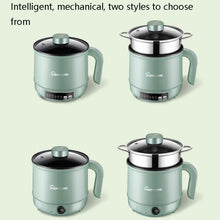Load image into Gallery viewer, Multi-Function Electric-Cooker Mini Dormitory Student Cooking Rice Stir Frying Non-Stick Pot, 110V US Plug, White Manual Single Pot, White Manual Style with Steaming Grid, White Smart Single Pot, White Smart With Steaming Grid, Green Manual Single Pot ...