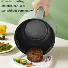 Load image into Gallery viewer, Multi-Function Electric-Cooker Mini Dormitory Student Cooking Rice Stir Frying Non-Stick Pot, 110V US Plug, White Manual Single Pot, White Manual Style with Steaming Grid, White Smart Single Pot, White Smart With Steaming Grid, Green Manual Single Pot ...