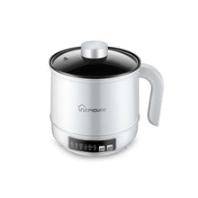 Load image into Gallery viewer, Multi-Function Electric-Cooker Mini Dormitory Student Cooking Rice Stir Frying Non-Stick Pot, 110V US Plug, White Manual Single Pot, White Manual Style with Steaming Grid, White Smart Single Pot, White Smart With Steaming Grid, Green Manual Single Pot ...