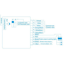 Load image into Gallery viewer, 3pcs /Set Car Key-Free Access To The Central Control Lock Mobile Phone APP Control Open And Close The Car Door, Specification: T240, T242, T240