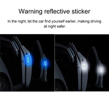 Load image into Gallery viewer, OPEN Reflective Tape Warning Mark Bicycle Accessories Car Door Stickers, Yellow, White, Red, Blue