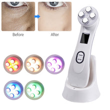 Load image into Gallery viewer, Radio Mesotherapy Electroporation Face Beauty Pen Radio Frequency LED Photon Face Skin Rejuvenation Remover Wrinkle