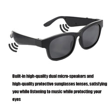 Load image into Gallery viewer, A12 Smart Bluetooth Audio Sunglasses Bluetooth Glasses, Blue, Black, Green, Red Gold, Silver