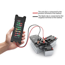Load image into Gallery viewer, YAWOA BM410 Storage Battery Tester 12V/24V Load Test LED Smart Car Battery Tester Clip, BM410