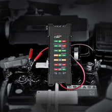Load image into Gallery viewer, YAWOA BM410 Storage Battery Tester 12V/24V Load Test LED Smart Car Battery Tester Clip, BM410
