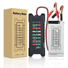 Load image into Gallery viewer, YAWOA BM410 Storage Battery Tester 12V/24V Load Test LED Smart Car Battery Tester Clip, BM410