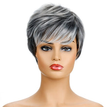 Load image into Gallery viewer, Ladies Fashion Realistic Wig Short Curly Hair Headgear