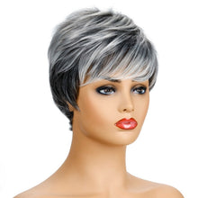 Load image into Gallery viewer, Ladies Fashion Realistic Wig Short Curly Hair Headgear