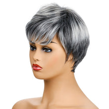 Load image into Gallery viewer, Ladies Fashion Realistic Wig Short Curly Hair Headgear