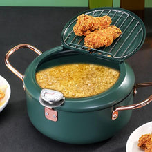 Load image into Gallery viewer, Fryer Pot Household Non-Stick Pan Temperature Control Mini Frying Pot, 24cm, 20cm