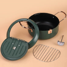 Load image into Gallery viewer, Fryer Pot Household Non-Stick Pan Temperature Control Mini Frying Pot, 24cm, 20cm