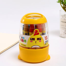 Barrel Oil Pastel Colors Children Drawing Pen Set Washable Crayons, 12 Colors, 18 Colors, 24 Colors, 36 Colors