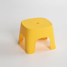Load image into Gallery viewer, Household Bathroom Row Stools Plastic Stools Thickened Low Stools Square Stools Small Benches, Maple Yellow Children, Retro Red Children, Light Green Children, Black Children, Light Green Adult, Pink Adult, Retro Red Adult, Maple Yellow Adult          ...