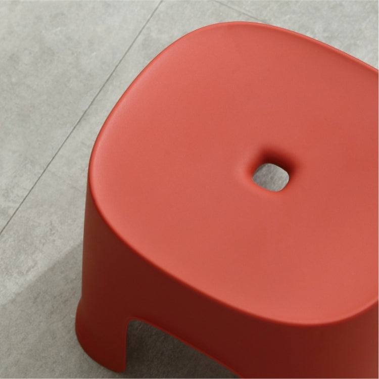 Household Bathroom Row Stools Plastic Stools Thickened Low Stools Square Stools Small Benches, Maple Yellow Children, Retro Red Children, Light Green Children, Black Children, Light Green Adult, Pink Adult, Retro Red Adult, Maple Yellow Adult          ...