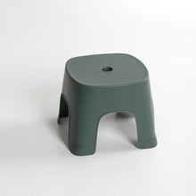 Load image into Gallery viewer, Household Bathroom Row Stools Plastic Stools Thickened Low Stools Square Stools Small Benches, Maple Yellow Children, Retro Red Children, Light Green Children, Black Children, Light Green Adult, Pink Adult, Retro Red Adult, Maple Yellow Adult          ...