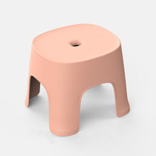 Load image into Gallery viewer, Household Bathroom Row Stools Plastic Stools Thickened Low Stools Square Stools Small Benches, Maple Yellow Children, Retro Red Children, Light Green Children, Black Children, Light Green Adult, Pink Adult, Retro Red Adult, Maple Yellow Adult          ...