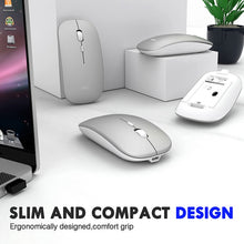 Load image into Gallery viewer, Inphic PM1 Office Mute Wireless Laptop Mouse, Matte, Battery Display, Bluetooth