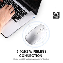 Load image into Gallery viewer, Inphic PM1 Office Mute Wireless Laptop Mouse, Matte, Battery Display, Bluetooth