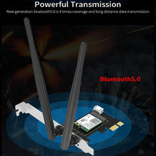 Load image into Gallery viewer, CF-AX200 SE 3000Mbps PCI-E Dual Band Frequency Bluetooth Wireless Network Card