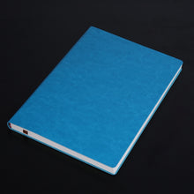 Load image into Gallery viewer, Notebook Student Notepad Diary Book Business Record Book PU Notebook, A5 Plain Weave Blue, A5 Plain Weave Cockscomb Red, A5 Plain Charred Tea Brown, A5 Plain Weave Black, A5 Plain Weave Bitter Tea Red, A5 Plain Weave Nile Blue, A5 Plain Weave Horn Gray...