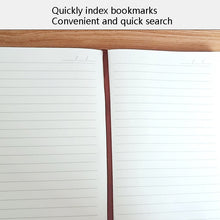 Load image into Gallery viewer, Notebook Student Notepad Diary Book Business Record Book PU Notebook, A5 Plain Weave Blue, A5 Plain Weave Cockscomb Red, A5 Plain Charred Tea Brown, A5 Plain Weave Black, A5 Plain Weave Bitter Tea Red, A5 Plain Weave Nile Blue, A5 Plain Weave Horn Gray...