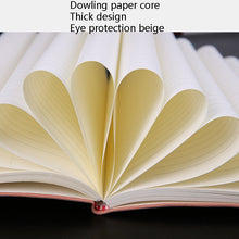 Load image into Gallery viewer, Notebook Student Notepad Diary Book Business Record Book PU Notebook, A5 Plain Weave Blue, A5 Plain Weave Cockscomb Red, A5 Plain Charred Tea Brown, A5 Plain Weave Black, A5 Plain Weave Bitter Tea Red, A5 Plain Weave Nile Blue, A5 Plain Weave Horn Gray...