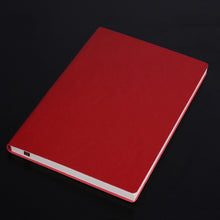 Load image into Gallery viewer, Notebook Student Notepad Diary Book Business Record Book PU Notebook, A5 Plain Weave Blue, A5 Plain Weave Cockscomb Red, A5 Plain Charred Tea Brown, A5 Plain Weave Black, A5 Plain Weave Bitter Tea Red, A5 Plain Weave Nile Blue, A5 Plain Weave Horn Gray...