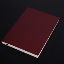 Load image into Gallery viewer, Notebook Student Notepad Diary Book Business Record Book PU Notebook, A5 Plain Weave Blue, A5 Plain Weave Cockscomb Red, A5 Plain Charred Tea Brown, A5 Plain Weave Black, A5 Plain Weave Bitter Tea Red, A5 Plain Weave Nile Blue, A5 Plain Weave Horn Gray...
