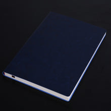 Load image into Gallery viewer, Notebook Student Notepad Diary Book Business Record Book PU Notebook, A5 Plain Weave Blue, A5 Plain Weave Cockscomb Red, A5 Plain Charred Tea Brown, A5 Plain Weave Black, A5 Plain Weave Bitter Tea Red, A5 Plain Weave Nile Blue, A5 Plain Weave Horn Gray...