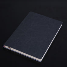 Load image into Gallery viewer, Notebook Student Notepad Diary Book Business Record Book PU Notebook, A5 Plain Weave Blue, A5 Plain Weave Cockscomb Red, A5 Plain Charred Tea Brown, A5 Plain Weave Black, A5 Plain Weave Bitter Tea Red, A5 Plain Weave Nile Blue, A5 Plain Weave Horn Gray...
