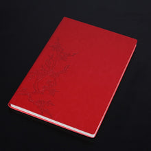 Load image into Gallery viewer, Notebook Student Notepad Diary Book Business Record Book PU Notebook, A5 Plain Weave Blue, A5 Plain Weave Cockscomb Red, A5 Plain Charred Tea Brown, A5 Plain Weave Black, A5 Plain Weave Bitter Tea Red, A5 Plain Weave Nile Blue, A5 Plain Weave Horn Gray...