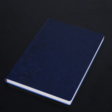 Load image into Gallery viewer, Notebook Student Notepad Diary Book Business Record Book PU Notebook, A5 Plain Weave Blue, A5 Plain Weave Cockscomb Red, A5 Plain Charred Tea Brown, A5 Plain Weave Black, A5 Plain Weave Bitter Tea Red, A5 Plain Weave Nile Blue, A5 Plain Weave Horn Gray...