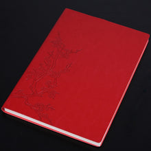 Load image into Gallery viewer, Notebook Student Notepad Diary Book Business Record Book PU Notebook, A5 Plain Weave Blue, A5 Plain Weave Cockscomb Red, A5 Plain Charred Tea Brown, A5 Plain Weave Black, A5 Plain Weave Bitter Tea Red, A5 Plain Weave Nile Blue, A5 Plain Weave Horn Gray...
