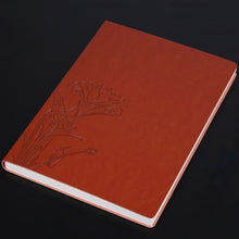 Load image into Gallery viewer, Notebook Student Notepad Diary Book Business Record Book PU Notebook, A5 Plain Weave Blue, A5 Plain Weave Cockscomb Red, A5 Plain Charred Tea Brown, A5 Plain Weave Black, A5 Plain Weave Bitter Tea Red, A5 Plain Weave Nile Blue, A5 Plain Weave Horn Gray...