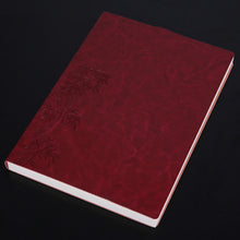 Load image into Gallery viewer, Notebook Student Notepad Diary Book Business Record Book PU Notebook, A5 Plain Weave Blue, A5 Plain Weave Cockscomb Red, A5 Plain Charred Tea Brown, A5 Plain Weave Black, A5 Plain Weave Bitter Tea Red, A5 Plain Weave Nile Blue, A5 Plain Weave Horn Gray...
