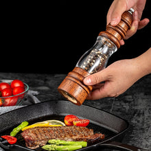 Load image into Gallery viewer, Wooden Lighthouse Shape Pepper Grinder Household Manual Sea Salt Grinding Tool, Style 2