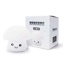 Load image into Gallery viewer, Silicone Colorful Mushroom Night Light Bedside Sleeping Table Lamp, 0.8W