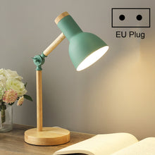Load image into Gallery viewer, T1062 Dormitory Eye Protection Desk Lamp Bbedroom Bedside Wood Lamp