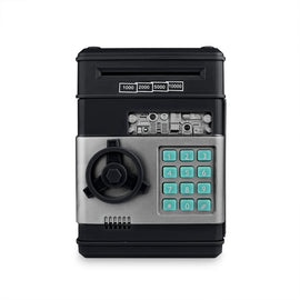 Electronic Piggy Bank ATM Password Money Coins Saving Box